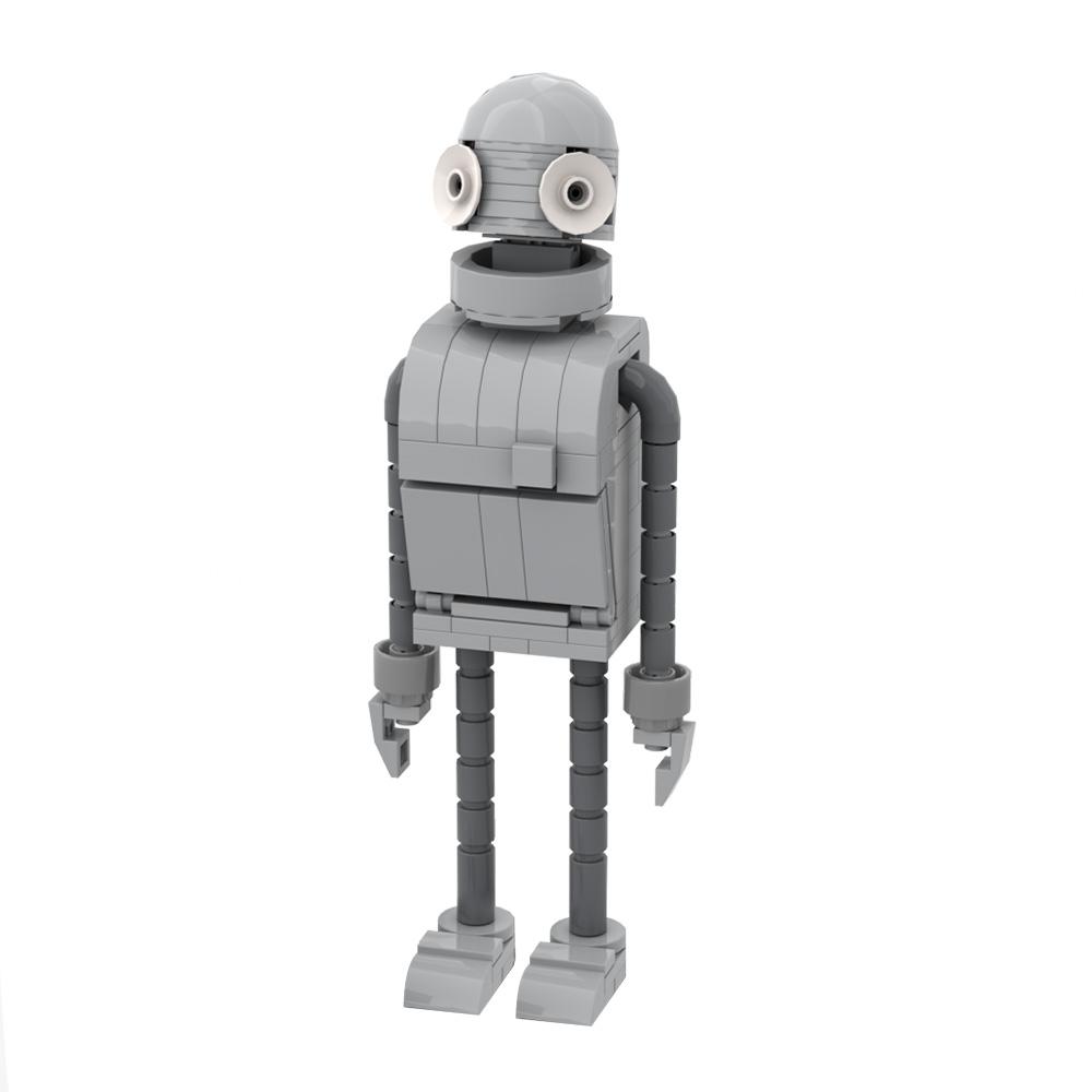 MOC רובוט חלומות לבנים דגם רובוט חלומות