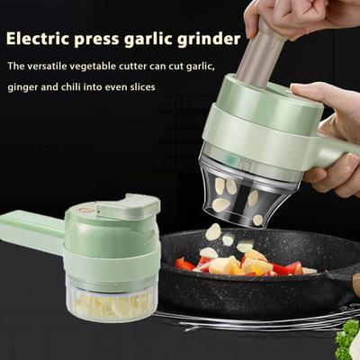 Mini Sarımsak Doğrayıcı Elektrikli Sebze Kesici Taşınabilir Sarımsak Zencefil Ezici