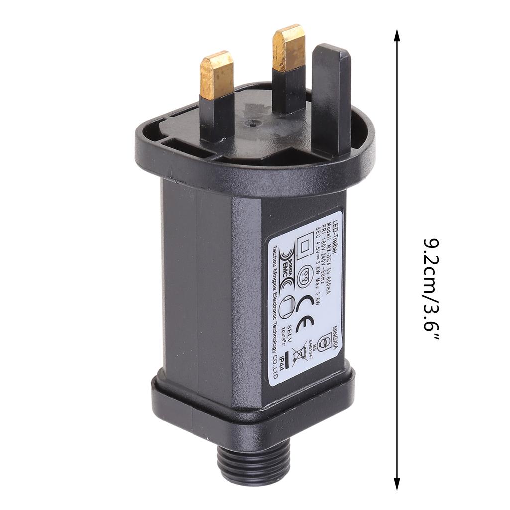 4.5V LED Transformer LED Controller Class 2 Power Supply Waterproof Low Voltage Transformer US Plug for Christmas Light