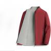Neue doppelseitige Stehkragenjacke für Herren Frühling und Herbst Business Casual Jacke für Herren