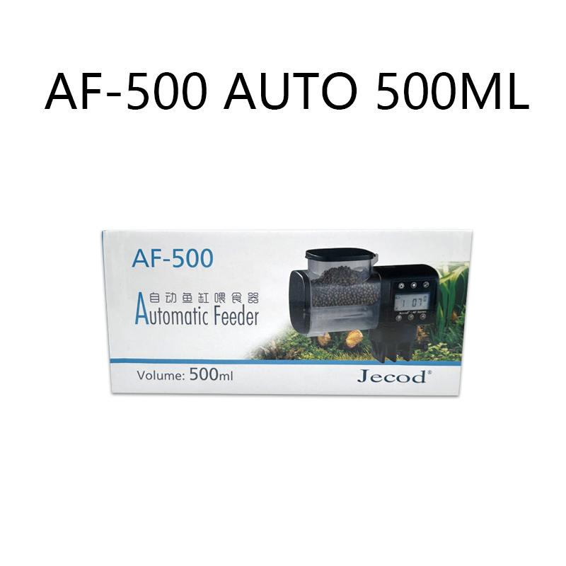 2025 Jebao Jecod Fish Tank Feeder Intelligent Timing Feeder Large Capacity 250ML 500ML Aquarium Automatic Feeding Fish Feeder