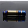 Aluminum Burnt Blue 13CM Car Gear Shift Knob Shifter Lever With 3Pcs Adapters