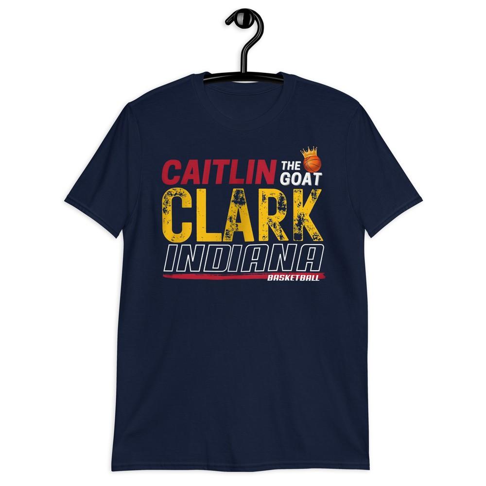 Caitlin Clark The Goat Indiana Basketball Shirt Caitlin Clark Shirt S