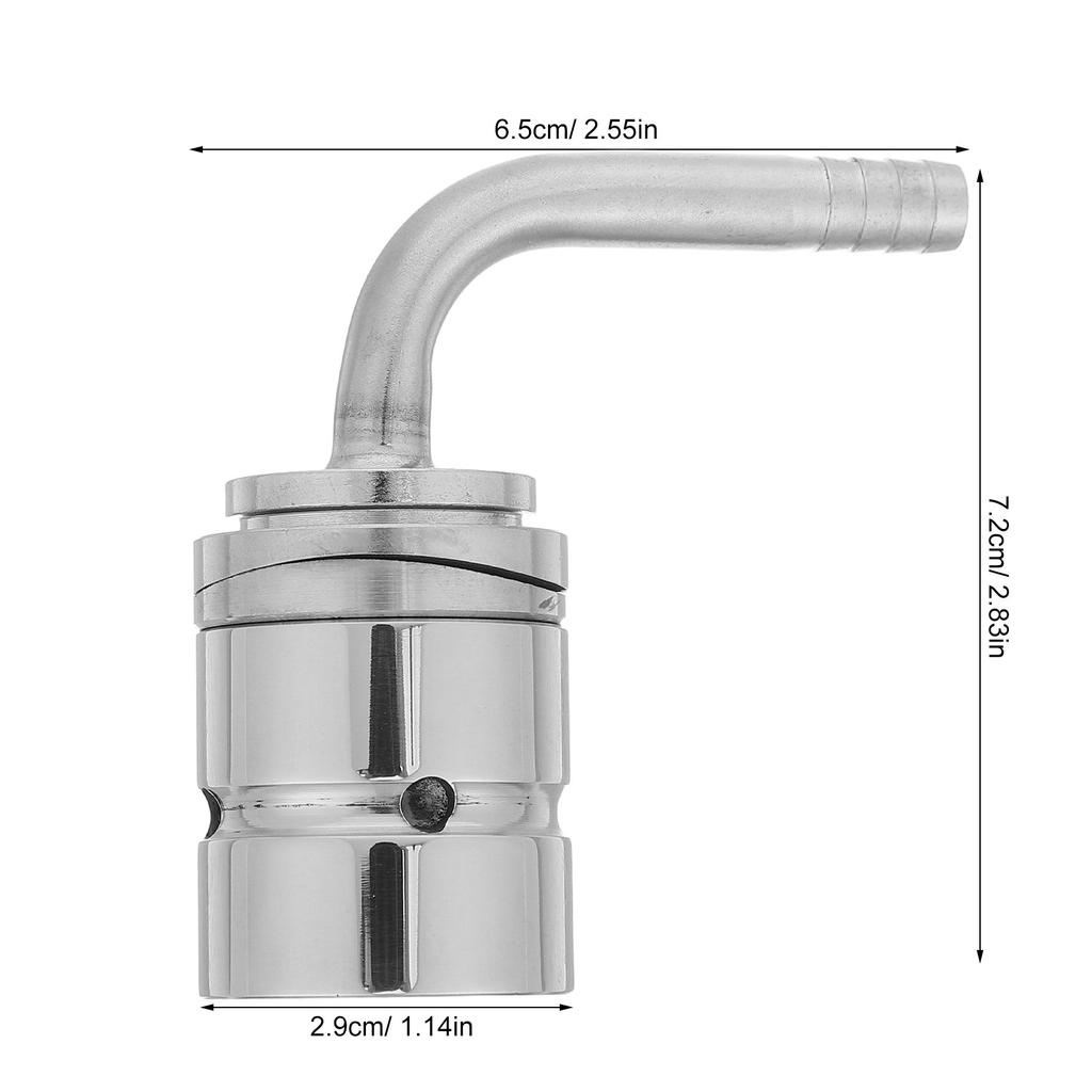 Stainless Steel Draft Beer Tower Tap 14' Shank Assembly Faucet Accessory Homebrew Keg System Beer Faucet Setup