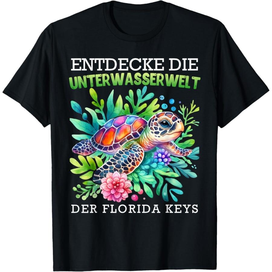 Ключ-Уэст Исследуй подводный мир Ки-Уэста Футболка(1) XXXXXL чёрный