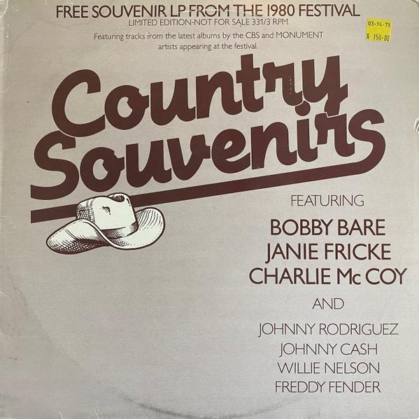 

LP Record VARIOUS - Country Souvenirs SAMP8 CBS 1980 Europe Folk Used