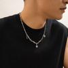 Fashion Star Pendant Necklace Temperament Collar Necklaces Clavicle Chain Choker Jewelry Punk Thorn Chain Necklace