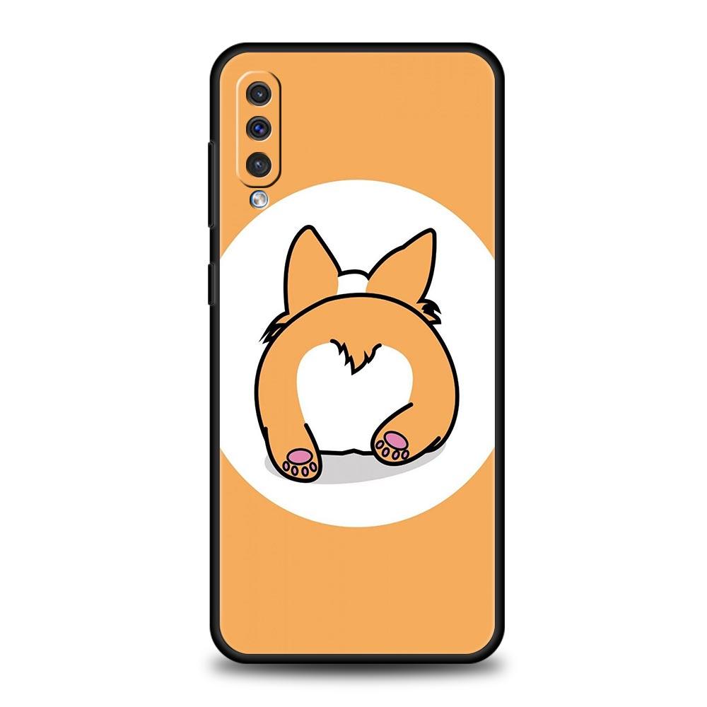 

Cute Corgi Dog Phone Case for Samsung Galaxy A56 A36 A26 A16 A34 A24 A42 A22 A20 A12 A40 A30 A10 5G Soft TPU Cover Shell Fundas Samsung A34