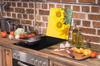GLASS CUTTING BOARD 45x52 Flower