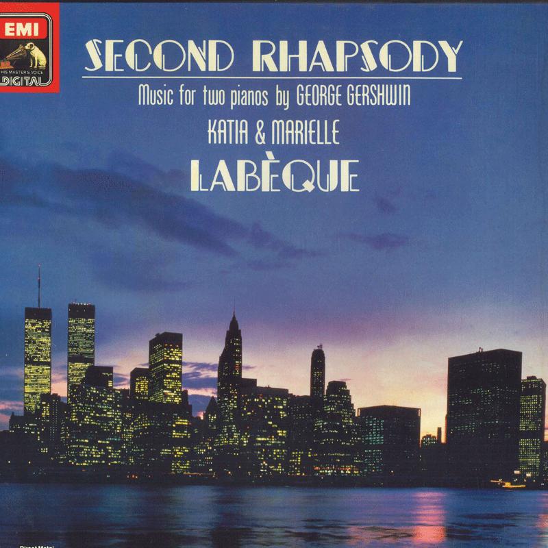 LP Record KATIA  MARIELLE LABEQUE  Gershwin Second Rhapsody  I Got Rh 7497521 HIS MASTERS VOI 1988 Germany Classical Used