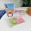 Gradient 360 drehbarer magnetischer Ständer Handyhülle Für Samsung Galaxy Z Fold 8 Ultra 7 6 5 für Magsafe Scharnierschutz Abdeckung