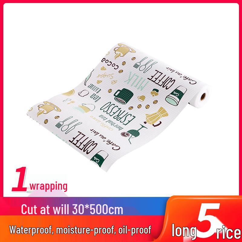 Waterproof & Oilproof Drawer, Cabinet, and Countertop Mat - Moisture & Dirt Resistant for Kitchen & Wardrobe Use