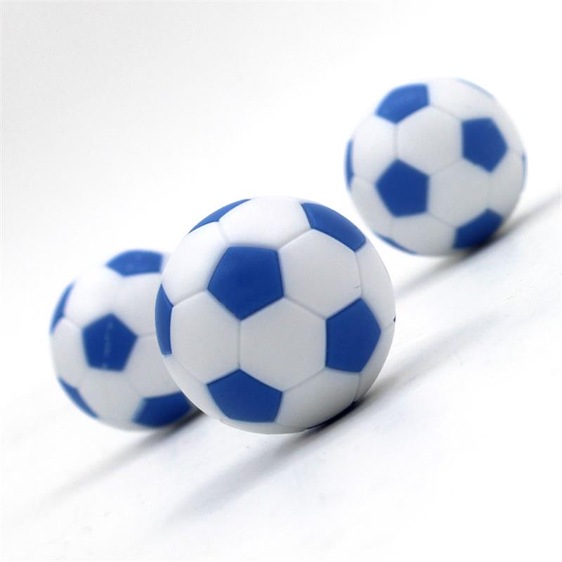 6pcs Desktop Soccer Replacement Balls 32mm Soccer Player Gifts Game Accessories Parent-Child Interactive Soccer Table Games