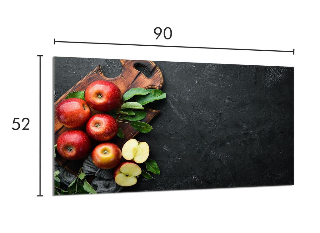 Glass Hob Protector 90x52 Apple