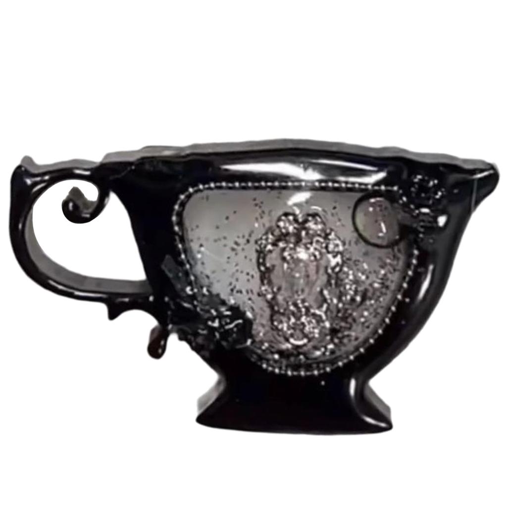 Praktická silikonová forma Tekutý písek Forma na kávový šálek Unikátní formy na výrobu šperků z epoxidové pryskyřice pro Y nadšence