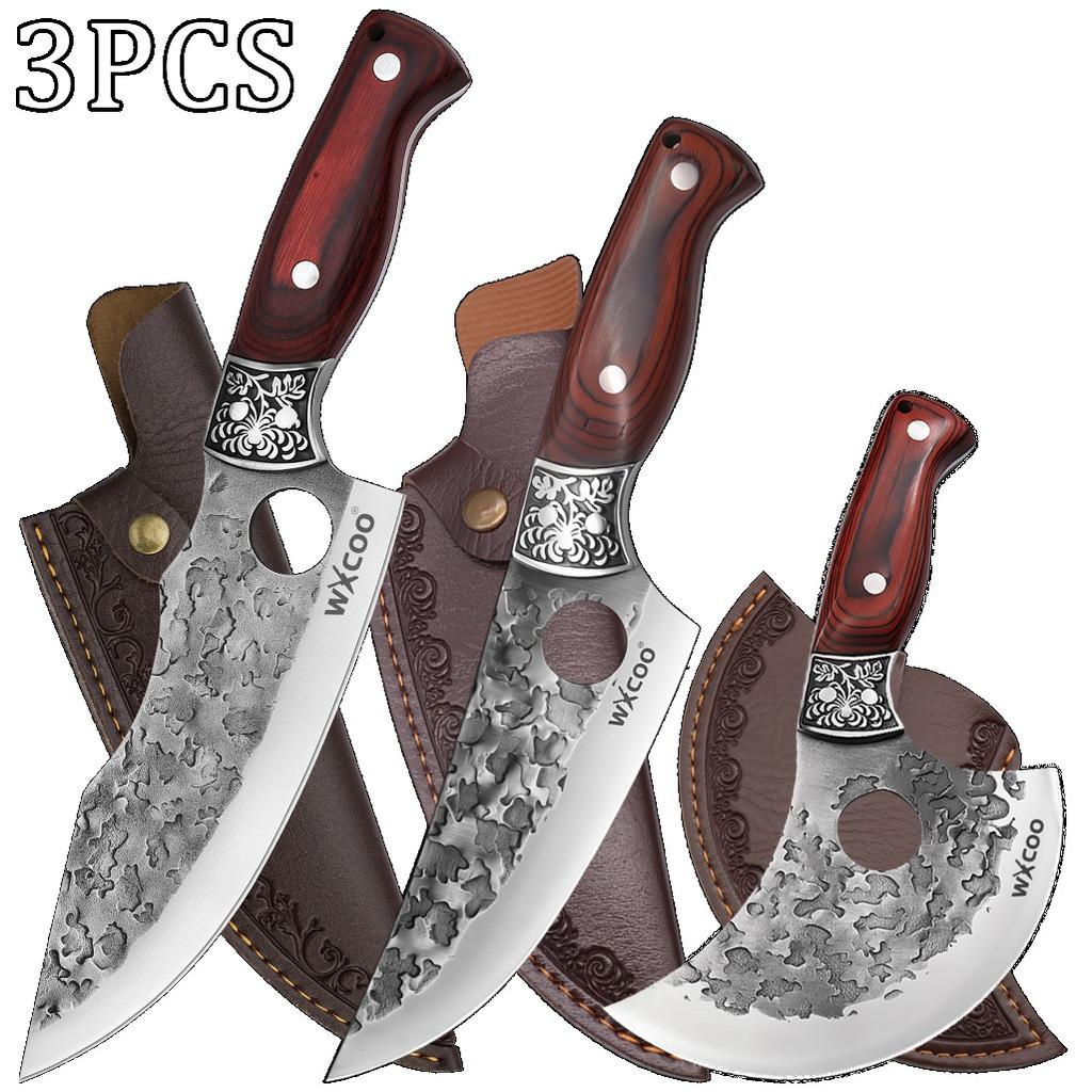 Nerezová Santoku Univerzální Škrabka Jedinečné Nože Ostrý Sashimi Nůž Kuchyňský Víceúčelový Nůž Nůž na Hovězí Rybí Maso Sekáček Vykosťovací Nůž