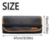 Large Capacity Keyboard Carrying Case Soft Mechanical Keyboard Bag Keyboard Felt Bag  Home