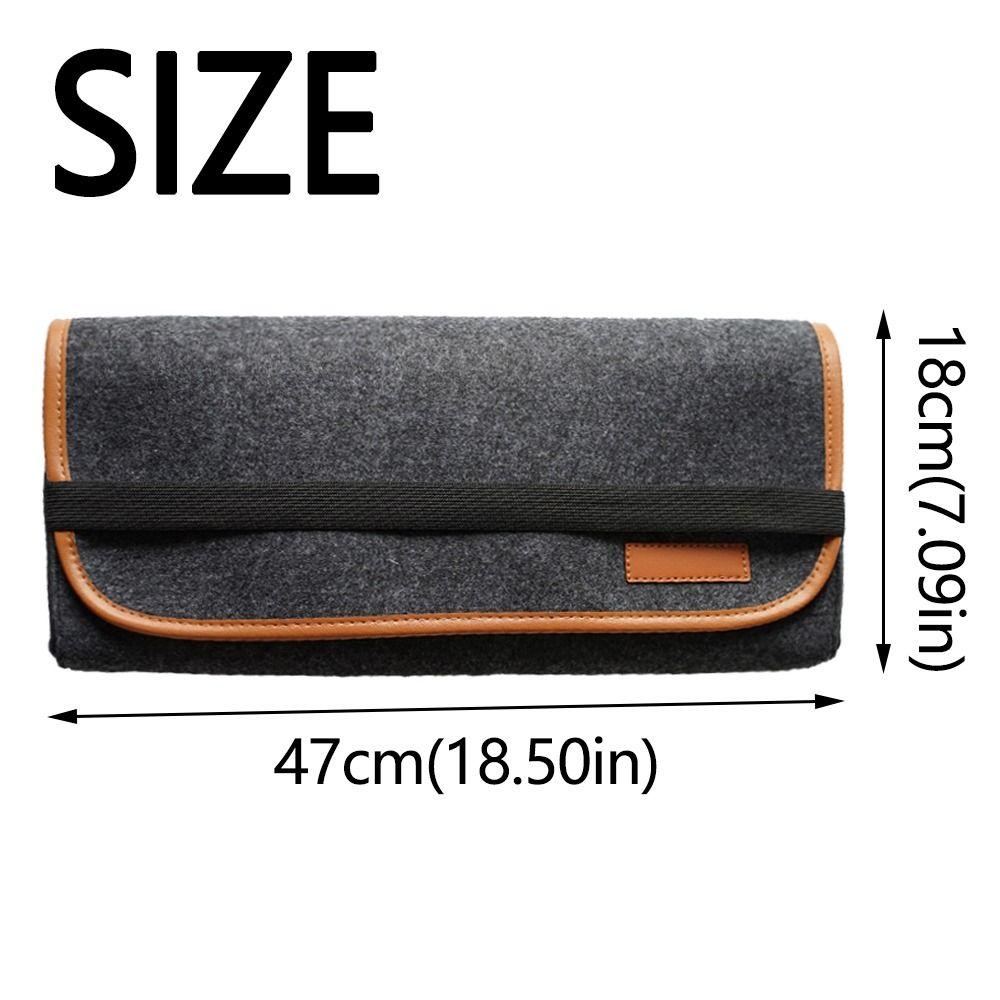 Large Capacity Keyboard Carrying Case Soft Mechanical Keyboard Bag Keyboard Felt Bag Home