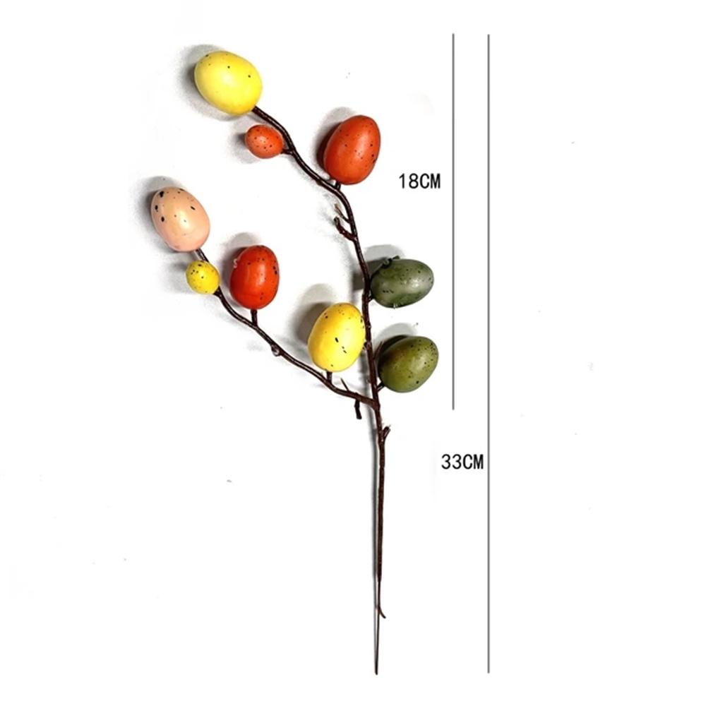 DIY Easter Egg String Colorful Easter Egg Tree Decoration Easter Party Supplies Eco-friendly Creative Branch With Egg For Home