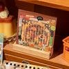 18-Sheet Retro Japanese Vintage-Style Sticker Book, Nostalgic Old-School Patterns for Journal Decoration, Scrapbooking