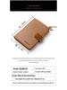 Retro Multifunctional Passport Holder with Zipper - Multi-Card Slots for ID, Credit Cards, and Boarding Passes