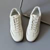 Flat Bottom Round Head Classic Forrest Gump Shoes Board Shoes Men'S Casual Low-Top Versatile Retro Commuter Training Shoes Lace-Up