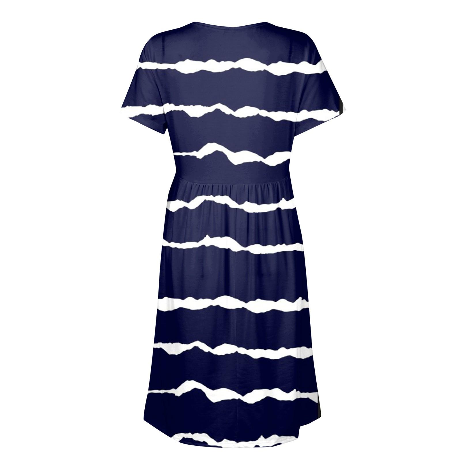 Женское повседневное летнее платье — фото 4