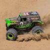 1 18 Міні LMT Grave Digger 2S 4X4 RTR Зщітковий Монстр-Трак з Акумулятором та Зарядним Пристроєм Зелений Готовий до Запуску