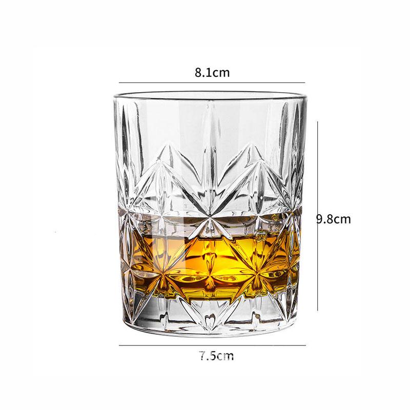 

Бокал для виски 315 мл или 340 мл, высококлассный, роскошный, стеклянный, бокал для пива, стеклянная чашка, креативный праздничный подарок, подарок на День отца или подарок для друзей 1pcs