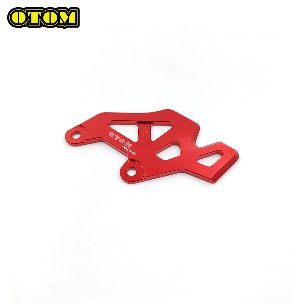 OTOM Rear Brake Cylinder Front Pump Protection Cover Decorative Plate For AVANTIS ENDURO MOTOLAND BRZ KAYO T4 T6 K6 GUIZUN MX4