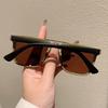 Durable High Quality High End Designer Style Retro Edgy Punk Trendy Square Shaped Female For Both Male Sun Glasses