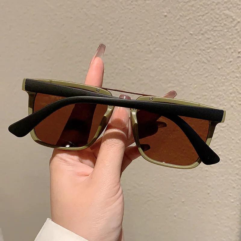 Durable High Quality High End Designer Style Retro Edgy Punk Trendy Square Shaped Female For Both Male Sun Glasses
