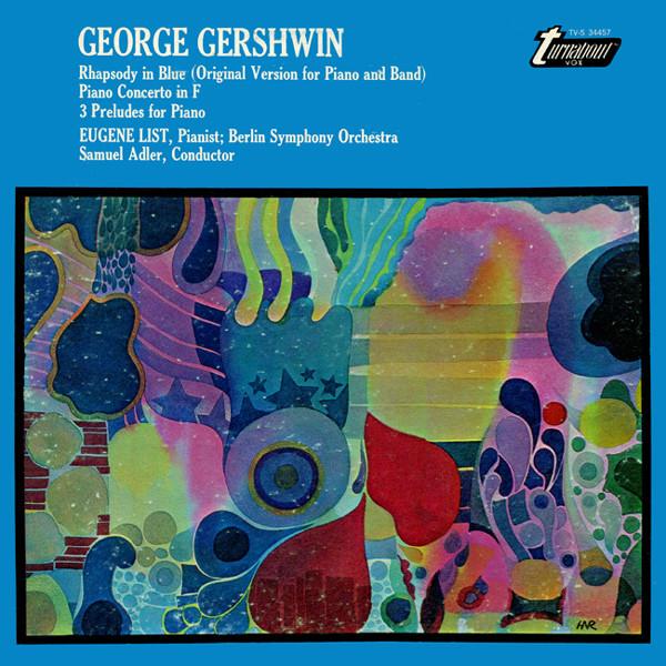 

LP Record EUGENE LIST - Gershwin Rhapsody In Blue (Original TVS34457 Turnabout US Classical Used
