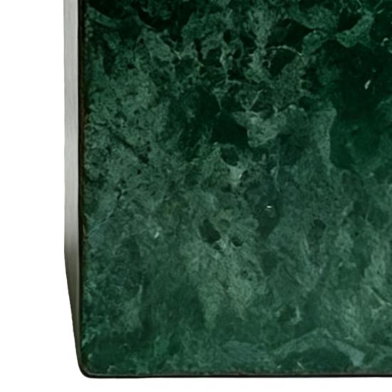 Xiaobudian Quadratische Taschentuchbox, Distressed Eisenkunst Aufbewahrungs-Leichtluxus-Halter für Wohnzimmer Arbeitszimmer Teeraum, Rostfeste Boxabdeckung
