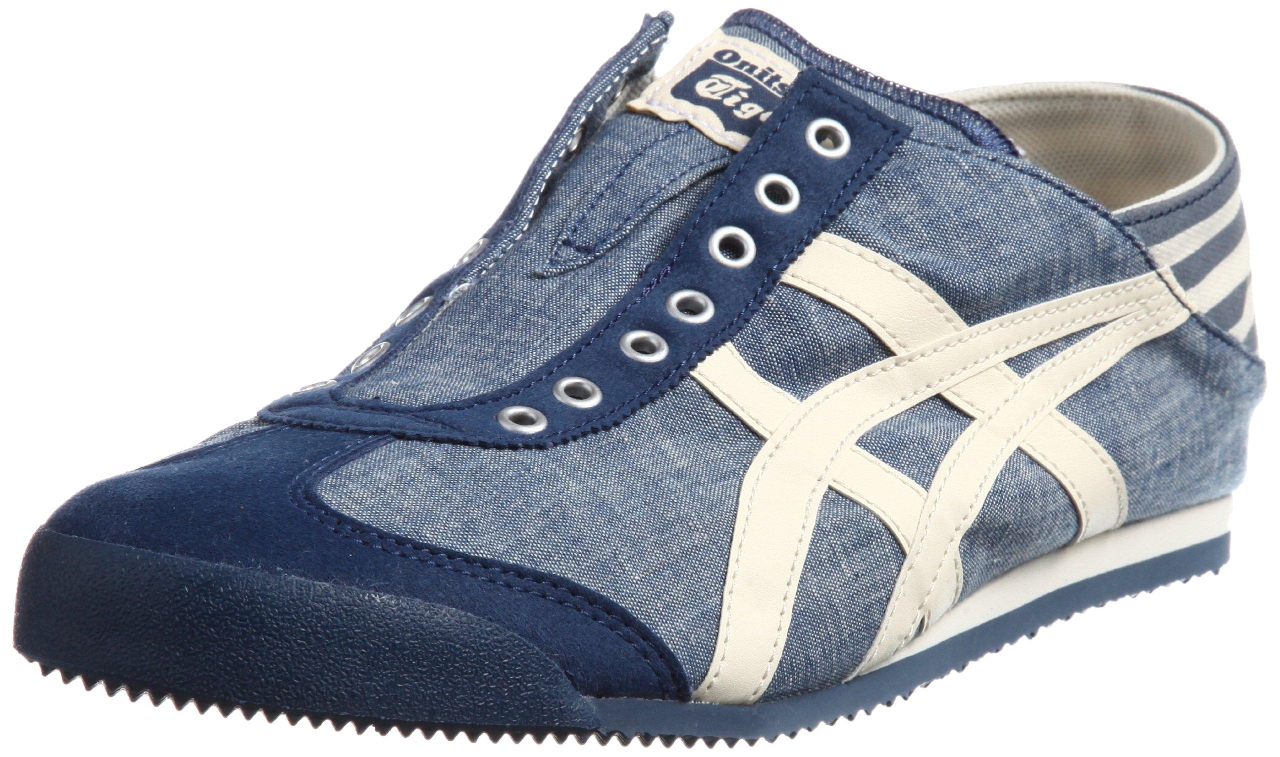 

Кроссовки Onitsuka Tiger MEXICO 66 PARATY Синие Размер E, Шамбре/Натуральный, 26.0 см,