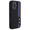 Bmw Bmhmp16L23Scuk Iphone 16 Pro 6.3    Czarny/Black Hardcase Silicone Cut Tricolor Lines Magsafe