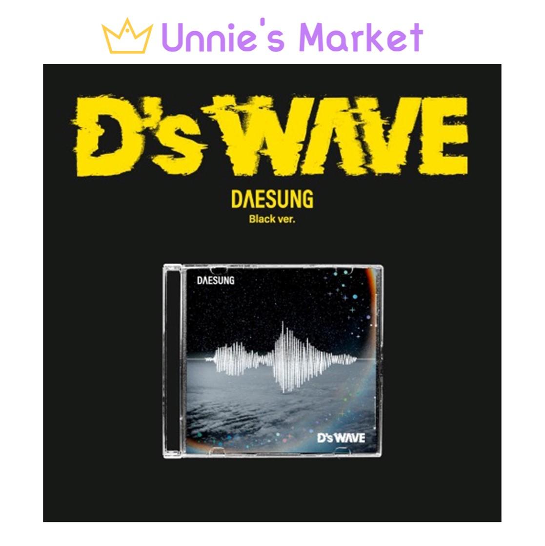 

DAESUNG (BIGBANG) - ХВИЛЯ D (Чорна версія) + Безкоштовний подарунок 1EA