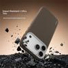 Case for iPhone 17 Pro - TPU, Brown, Shockproof