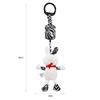Baby Sensory Hanging Rattles Toy Black White Animals Stroller Infant Bed Wind Chimes 0-12 Months Infant Rattle Educational Toy