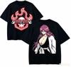 New Harajuku High‑street Loose Unisex Retro Fashion Hot‑selling Couple Comfortable T‑shirt for BLEACH Anime Fans