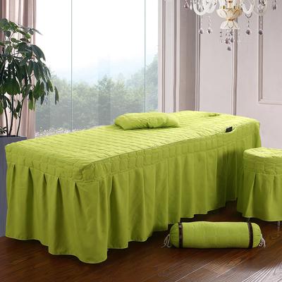 Beauty Salon Bed Sheet Brief Beauty Bed Skirt Bedspread  With Hole Body Massage Bed Cover