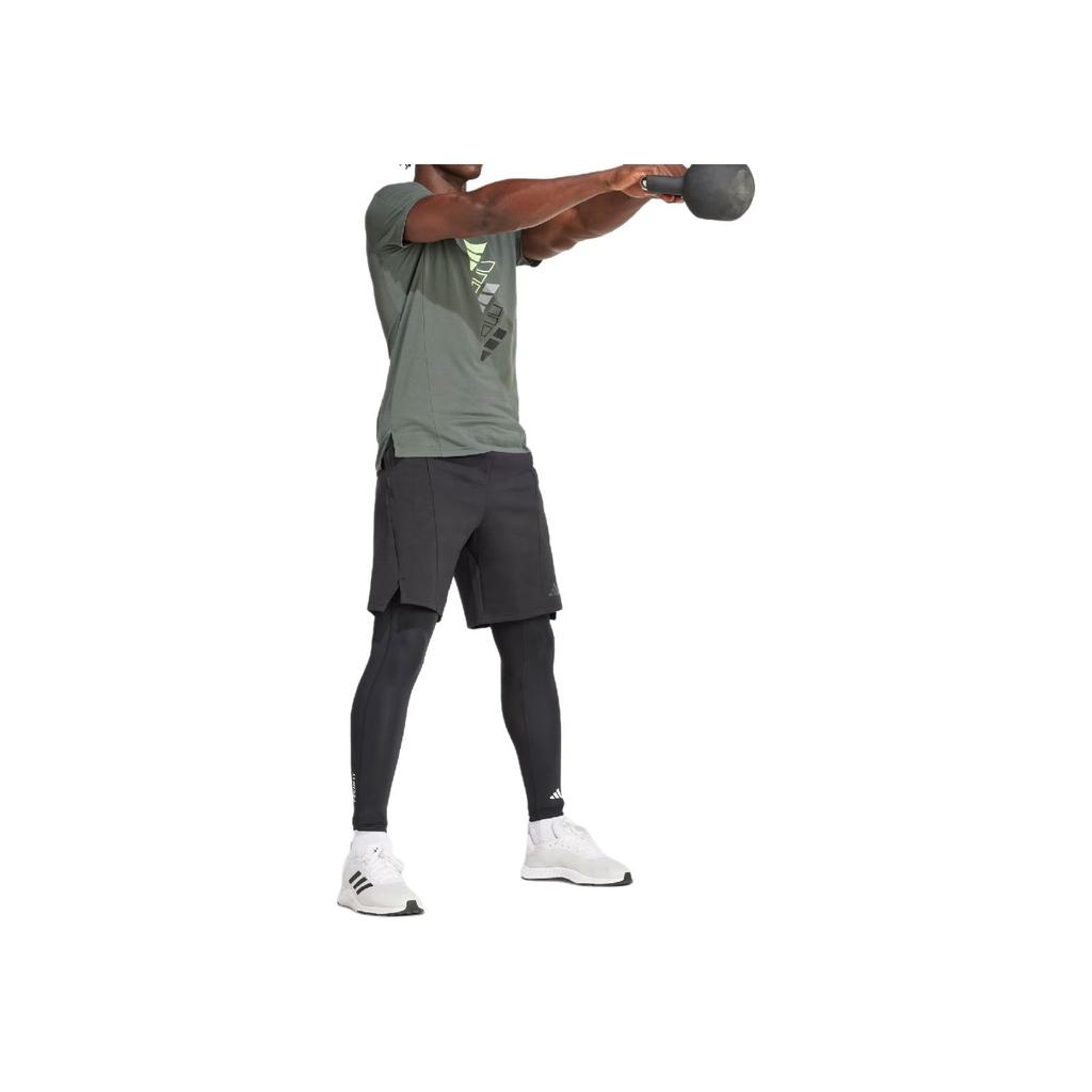 New Adidas Free Shipping With AdiClub Techfit Compression Training Long Tights IN5590