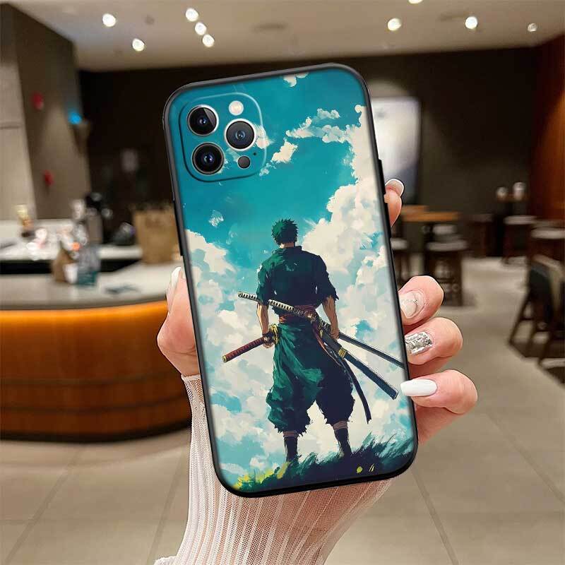 One Piece Zoro Phone Case for Motorola Edge 60 60s 70 G86 G56 G54 E14 G04S G45 G54 G64 X30 X40 X50 S30 S50 Pro Power Tylus