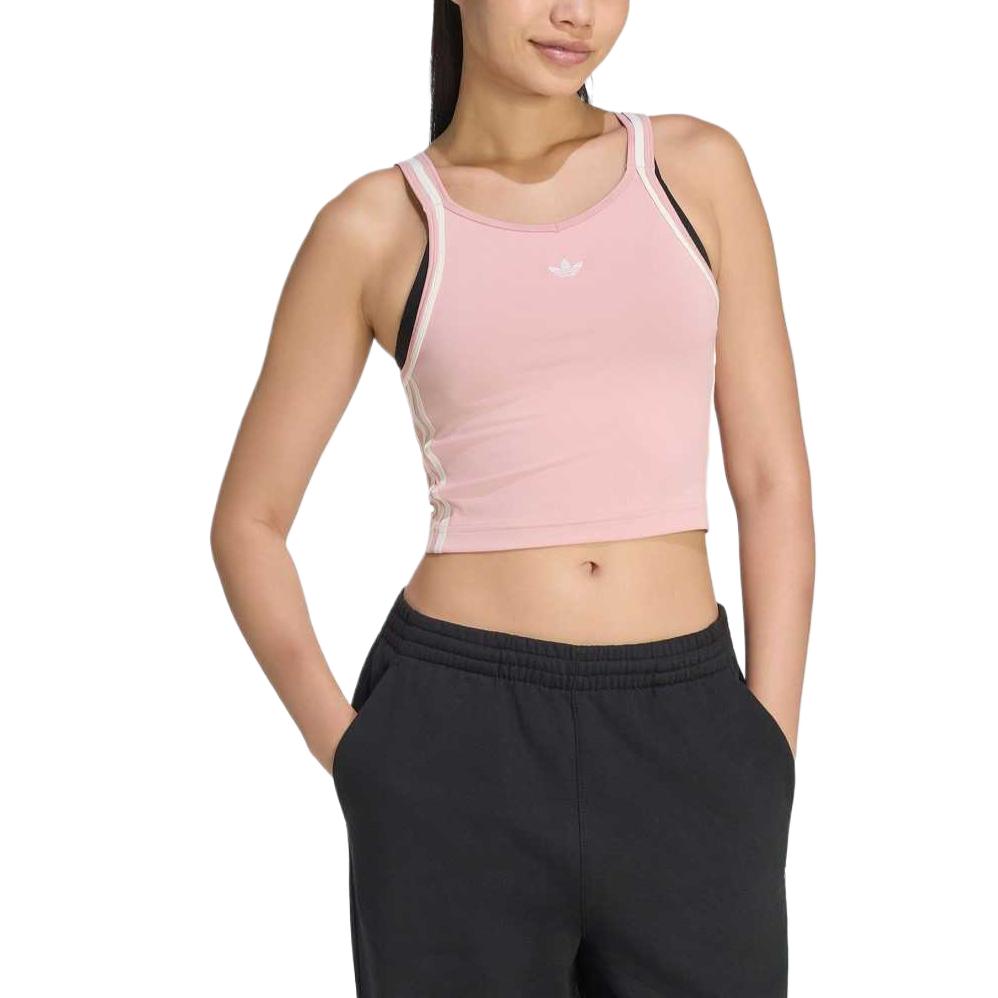 Adidas Originals Short Sleeve Round Neck Comfortable Vintage Casual Vest Women tops KY8136 S