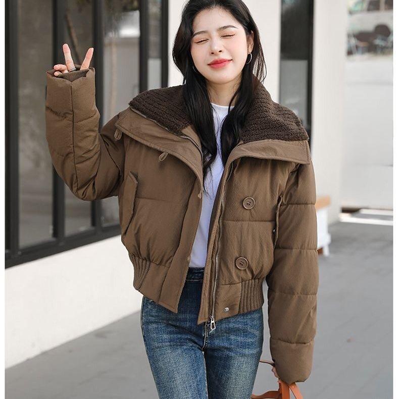 Short and High-waist Down Jacket for Women, Ultimate Winter Fashion Choice