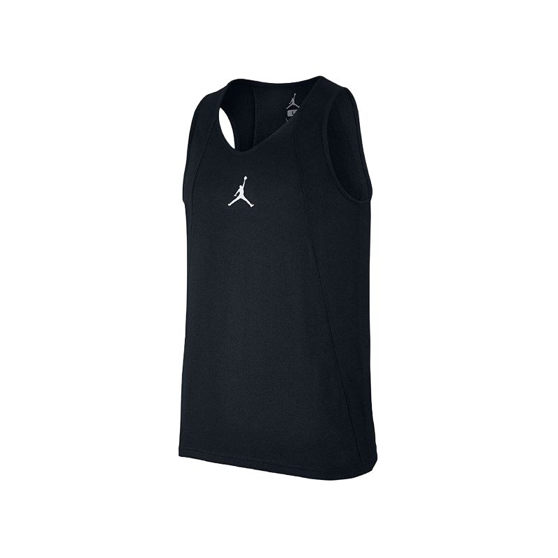 

Jordan Air Moisture Wicking Breathable Round Neck Sleeveless Basketball Jersey Men jerseys 789481-010 M