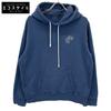 Louis Vuitton RM232Q IHN HNY56W 23AW Blue Signature Logo Oversized Fleece-Lined Parka Tops XL blueUsed