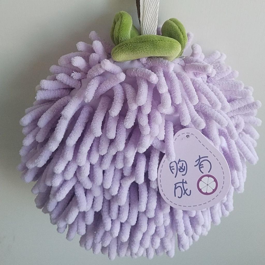 New Fruit Chenier Hand Towel Hanging Kitchen Bathroom Toilet Thick Handball Cute Absorbent Towel