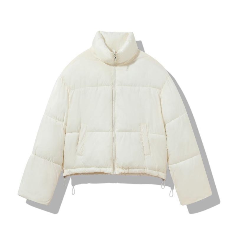 New cotton clothes women's short versatile stand-up collar small thickened cotton-padded jacket