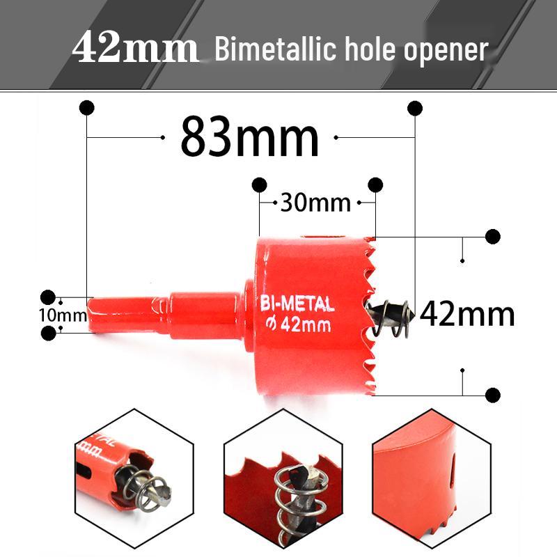 Woodworking Bi-metal Hole Saw for Gypsum, PVC, and Plastic